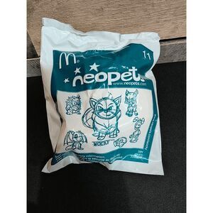 NEW & SEALED Neopets McDonald's 2004 Happy Meal Toy #11 Wocky
